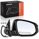 A-Premium Passenger Side Power Door Mirror - Compatible with Toyota Highlande...