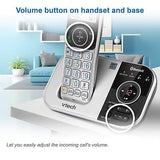 vtech VS112-4 DECT 6.0 Bluetooth 4 Handset Cordless Phone for Home with Answe...