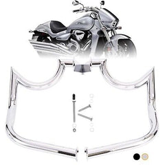 Mustache Engine Guard Highway Crash Bar for Suzuki Boulevard M109 M109R 06-20...