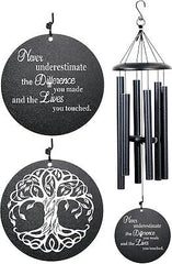 Retirement Wind Chime, Tree of Life, Inspirational Retirement Gifts for Men, ...