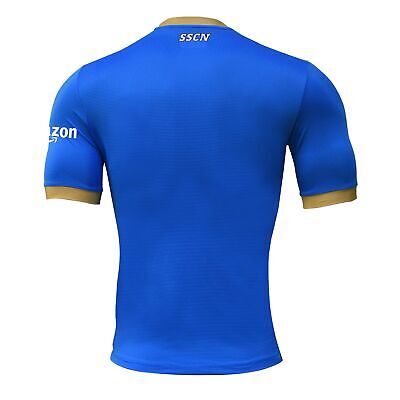 SSC Napoli Men's Standard Sport, Azzurro NA/Gold, L