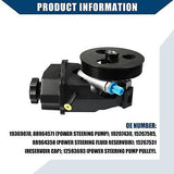 Power Steering Pump Assembly for Chevy Impala 2006-2011 / Power Steering Flui...