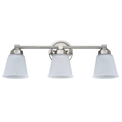 Aspen Creative 62070-1A, Three-Light Metal Bathroom Vanity Wall Light Fixture...