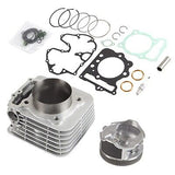 89mm 440CC Big Bore Cylinder Piston Gasket Top End Rebuild Kit Compatible wit...