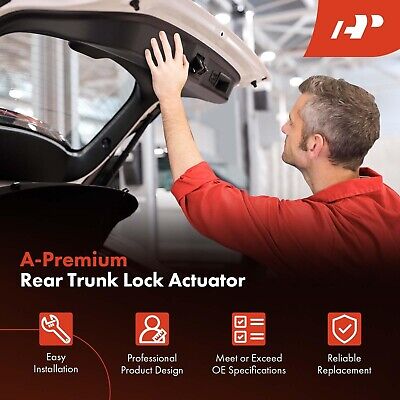 A-Premium Rear Trunk Latch Tailgate Door Lock Actuator Compatible with Merced...