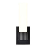 Linea di Liara Matte Black Wall Sconce Lighting Perpetua Bathroom Sconce Ligh...