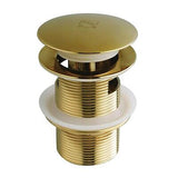 Kingston Brass VTDESHOEBB Trimscape Tub Drain Shoe, Brushed Brass, 2.75 x 2.7...