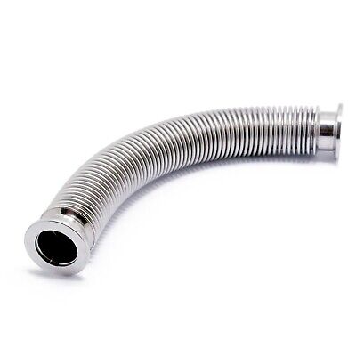 SS304 KF25Vacuum Corrugated Bellows Hose Set Length 750mm Stainless Steel 304...