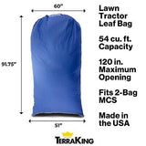 TerraKing LTLB95000 Original Lawn Tractor Leaf Bag 54 cu ft Leaf Collection S...