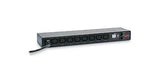 APC Rack PDU, Switched, 1U, 12A/208V, 10A/230V, (8) C13 (AP7920B)