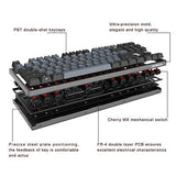 DURGOD Taurus K320 TKL Mechanical Gaming Keyboard - 87 Keys - Double Shot PBT...