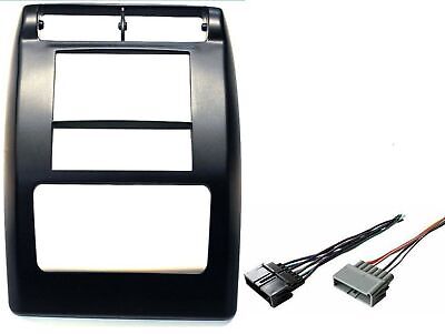 Aftermarket Double Din Radio Stereo Car Install Dash Kit Compatible with Jeep...