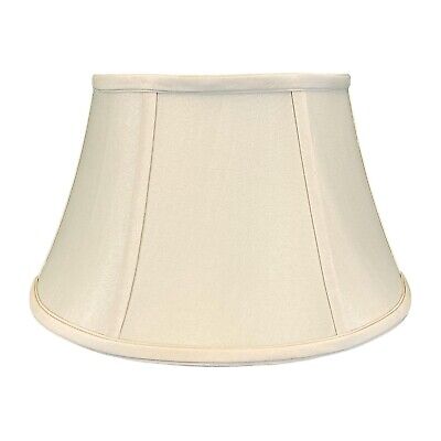 Royal Designs Shallow Drum Bell Billiotte Wall Lamp Shade, Beige, 8 x 12.5 x ...