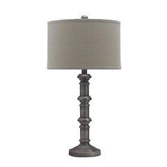 Cory Martin W-1596AS Table Lamp, Antique Silver