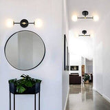 Modern Wall Sconce 2-Lights Industrial Mid Century Bathroom Vanity Wall Light...