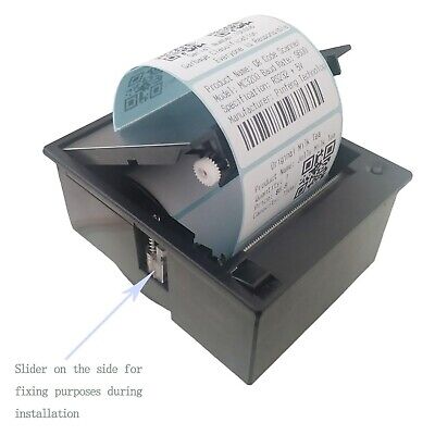 58MM Thermal Printer SCM/PLC Serial Port Thermal Sticker Label Printer RS232/...