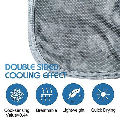 Ailemei Direct Cooling Blanket with Double Sided Cold Effect, Lightweight Bre...