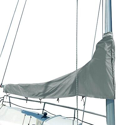 SavvyCraft Waterproof Mainsail Boom Cover, Heavy Duty 600D Sailboat Mainsail ...