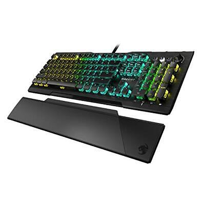 ROCCAT Vulcan Pro Linear Optical PC Gaming Keyboard, Titan Switch Full Black