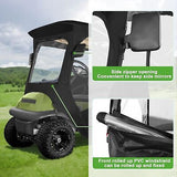 10L0L Deluxe Golf Cart Enclosure 2 Passenger for Club Car Precedent, Onward &...