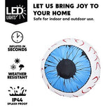 Joiedomi 3ft Inflatable Large Set of Eyes, Halloween Inflatable Light Up Eyeb...