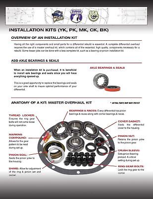 Yukon Gear & Axle (CK GM8.5) Carrier Installation Kit for GM 8.2/8.5 Differen...