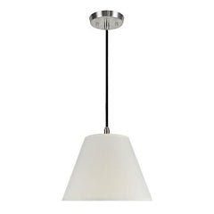 Aspen Creative White 72007 One-Light Pendant with Hardback Shaped (Spider) Sh...