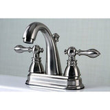 Kingston Brass FSY561ACLAC American Classic 4" Centerset Bathroom Faucet, Ant...