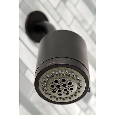 Kingston Brass KBX8130DX Concord Tub and Shower Faucet, Matte Black, 7.13 x 1...