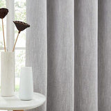 Melodieux Elegant Cotton Wide Blackout Curtains for Sliding Glass Door Living...