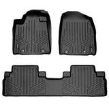 MAXLINER Custom Fit Floor Mats 2 Row Liner Set Black Compatible with 2013-201...