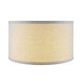 Aspen Creative 38871-2, Drum Collapsible Uno Lamp Shade, Oatmeal, 16" Top x 1...