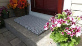 Weather-Resistant Lobster Rope Outdoor Mat, Nautical-Grade Front Door Mat, Du...