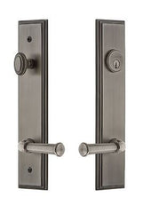 Grandeur Hardware 841323 Carre' Tall Plate Complete Entry Set with Georgetown...