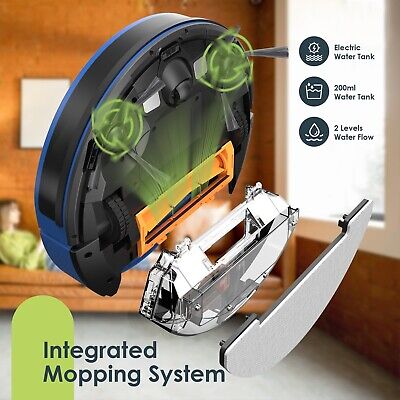 XIEBro Robot Vacuum and Mop Combo,3 in 1 Mopping Robotic Vacuum with Schedule...