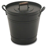 Pilgrim Home and Hearth 19504 Air Insulated Ash Bucket, 14.75&#8243;D x 12.25&#8