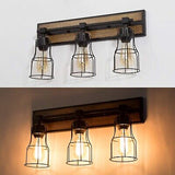 LALUZ Bathroom Vanity Light Fixtures, Farmhouse Bathroom Light Fixtures with ...