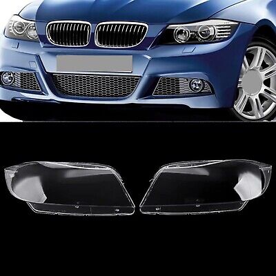 MotorFansClub A Pair Headlight Cover Fit for BMW 3 Series E90 2005 2006 2007 ...