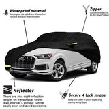 YIXIN Waterproof 210T Car Covers for 2005-2022 Audi Q7 SUV&#65292;Fit 100% Water