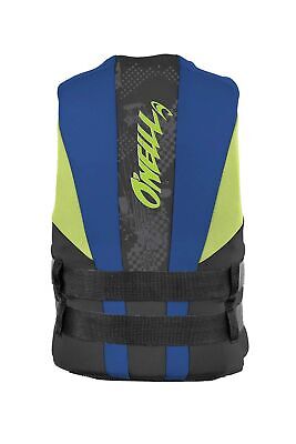 O'Neill Youth Reactor USCG Life Vest One Size Black/Pacific/Dayglo