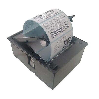 58MM Thermal Printer SCM/PLC Serial Port Thermal Sticker Label Printer RS232/...