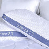 Bedgear Balance Performance Pillow - Size 1.0 - Moisture Wicking Bed Pillow -...