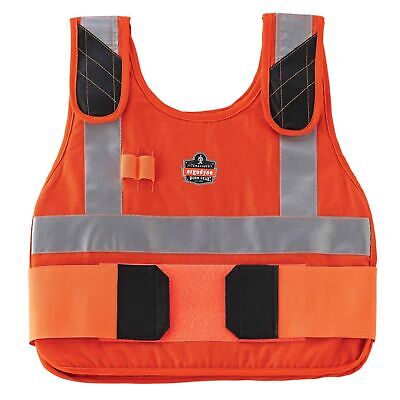 Ergodyne unisex adult + Premium FR Phase Change Cooling Vest Packs, Orange, S...