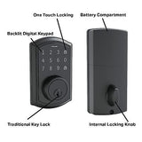 Honeywell Safes & Door Locks - Keyless Entry Door Lock with Touch Screen Keyp...