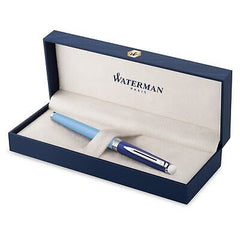 Waterman H&#233;misph&#232;re Rollerball Pen, Blue Colour Blocking, Fine Point,