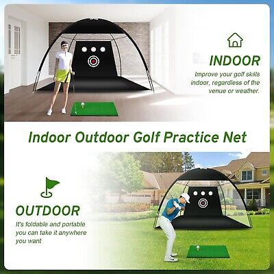 Golf Practice Net,10x7ft Golf Hitting Nets for Backyard Driving,Golf Chipping...