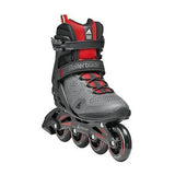 Rollerblade Macroblade 84 Men's Adult Fitness Inline Skate, Dark Gray & Red, ...