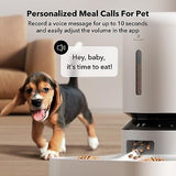 PETLIBRO Automatic Cat Feeder, 5G WiFi Pet Feeder for Two Cats or Dogs with R...