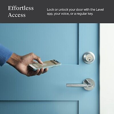 Level Home Inc Level Lock Smart Lock, Keyless Entry, Smartphone Access, Bluet...