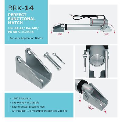 Progressive Automations 24V Mini Linear Electric Actuator - 3 inches, 50 lbs,...